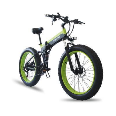 China 6061Alu 26 Inch Fat Tire Electric Bike 28MPH Max Speed Multi Patterned for sale