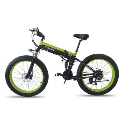 China ODM Folding Fat Bike Electric 45km/H Max Speed 13Ah Lithium Powered for sale
