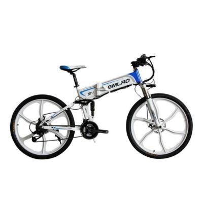 China 40km/H 26 Inch Folding Electric Bike , SMLRO S11 Electric Bike for sale