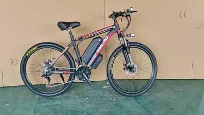China Battery Operated 26 Electric Mountain Bike 48V With 21 Speed Gear for sale