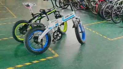 Китай Smlro S9 складчатости автошины 20 дюймов велосипед жирной электрический с батареей 500W 10.4AH продается