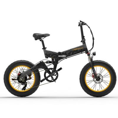 Chine Vélo électrique de Lankeleisi, vélo électrique d'outil multifonctionnel d'hexagone gros 20 pouces à vendre