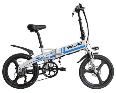 China Smlro Electric Bike 20in 19MPH Max Speed 6061Alu Frame With 350W Motor for sale