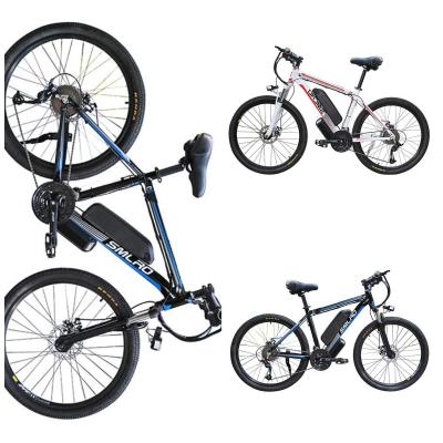 China Folding 27.5 Inch Electric Mountain Bike 6061Alu Frame With 48V 500W Motor for sale