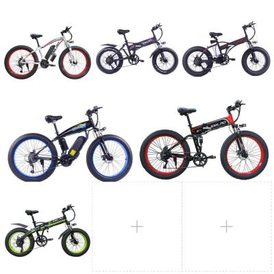 China K8 Fat Tire Folding Electric Bike 1000w With 13AH Lithium Battery Multi Pattern for sale