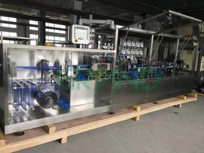 China Automatic Syrup Viscous Plastic Ampoule Filling And Sealing Machine CE And ISO for sale
