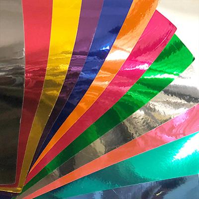 China Metallic Chrome Printable Adhesive Vinyl Large Format Color Craft Car Wrap Vinyl en venta