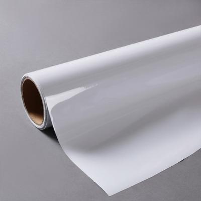 China Polymeric Cold Laminating Film 80mic Clear Glossy PVC Matte Laminating Film Roll for sale