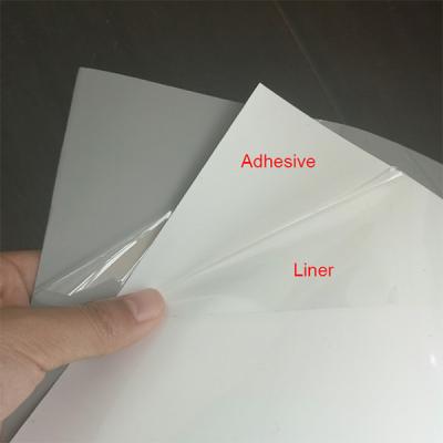 中国 Inkjet Polypropylene Films Pp Paper Printable Transparent Adhesive Film 販売のため