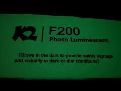 Photo Luminescent printable(Printable luminescent film): F200