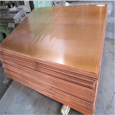 China certificado del grueso ISO de 4x8 Bass Copper Metal Plates 0.5m m 3m m 5m m en venta