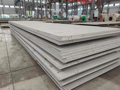 China MOQ 1 tonelada No.1 Placas metálicas de aço inoxidável de superfície com processo de solda à venda