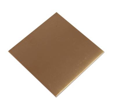 China JIS Standard H65 Copper Metal Plates Sheet 4x8 Size 0.5mm Thickness for sale