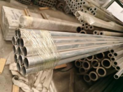 China Bright Anodized 6063 Aluminum Pipe Tube Extruded Aluminum Profiles for sale