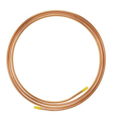China 1/4 Inch Copper Pipe Tube ASTM B88 Standard For Water Gas Medical for sale