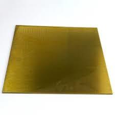 China Placa de cobre amarillo 5m m, hoja de cobre amarillo fina C67400 de H62 H65 para los dispositivos termales en venta