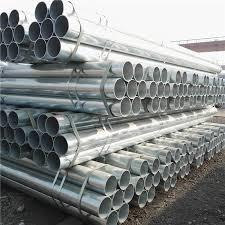 China 0.5-25mm Galvanized Steel Pipe Tube Fluid Structure EN Galvanized Metal Pipe for sale