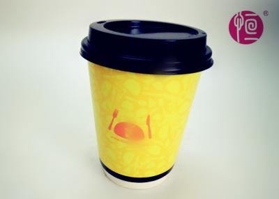 Chine Les tasses de papier de café jetable de Brown ont imprimé mêmes que des tasses de café de starbucks à vendre