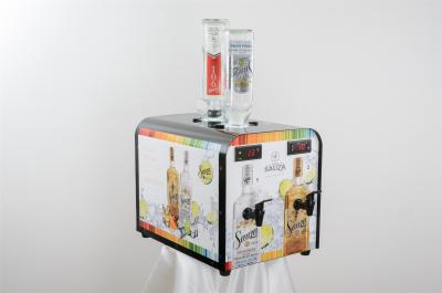 China Dispensador del refrigerador del Tequila de la eficacia alta, máquina del dispensador del tiro del alcohol en venta