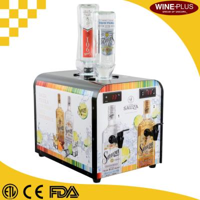 China Two Tap Alcohol double Shot machine, Vodka double shot Machine for sale
