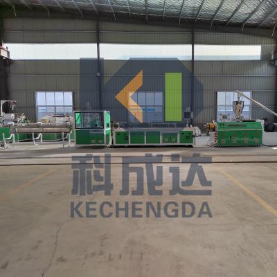 China 22kw WPC Profile Extruder Machine Pe Sheet Extrusion Line For Outdoor Waterproof Board for sale