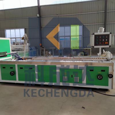 China SJSZ51 PP PE PVC Wood Plastic Composite Extrusion Line Wpc Extruder Machine 120kg/H for sale