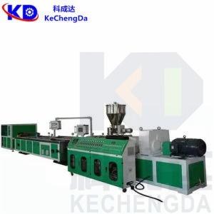 China Línea de producción de paneles de PVC 3D Máquina de perfiles Wpc extrusora de tornillos gemelos 100 kg/h en venta