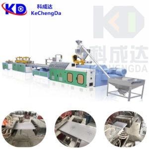 China High Speed 120kg/Hpvc Board Production Line SJ48 / 55 Pvc Profile Extrusion Machine for sale