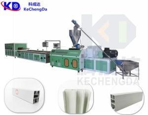 China 6000 mm PVC-profiel extruder 250 kg/h WPC-deurraam en raamprofiel extruder Te koop