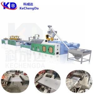 China Kcd Plastic 80 - 100kg/H PVC Profile Extruder Vacuum Pvc Ceiling Plastic Extruder for sale