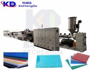 China SJ90 SJ120 Pc Hollow Sheet Extrusion Line Plastic Profile Extrusion Equipment for sale