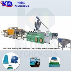 China PVC ASA waterdichte membraanplaat extruder Polycarbonaat profiel extrusie machine Te koop