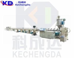China SJSZ65 PE Ppr Pipe Extrusion Line Conical Twin Parallel Single Screw Extruder for sale
