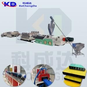China Foaming PE Hdpe Extruder Machine 650kg/H Plastic Board Extruder Ocean Marine Pedal for sale
