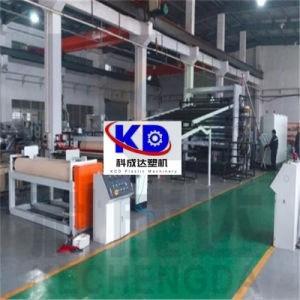 China SJSZ65 Calender Mat Línea de extrusión de perfiles de plástico Pvc Edge Band Floor Leather Machine en venta