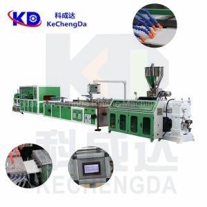 China 300 - 400kg/H PVC Panel Production Line Plastic Indoor Decorative Materials Extrusion Line for sale