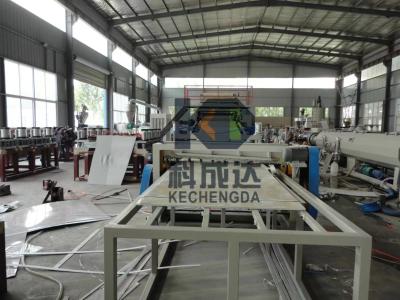 China 1440r/Min Stone Plastic Sheet Extrusion Line 600 To 700kg/H Corrugated Plastic Board Machine for sale
