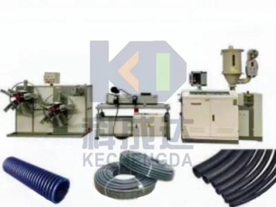 China 50 tot 160 mm Plastic Pipe Production Line PVC PE Single Wall Corrugated Pipe Machine Te koop