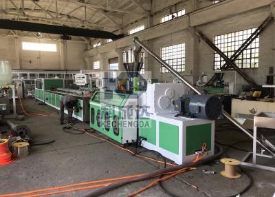 China PVC WPC Door Frame Window Profile Extrusion Line Door Panel Profile Making Machine for sale