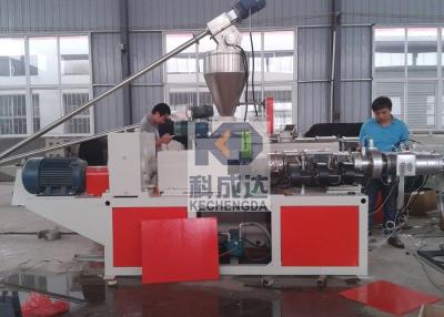 China PVC Electrical Conduit Pipe Extrusion Line Decoration Pipe Making Machine for sale