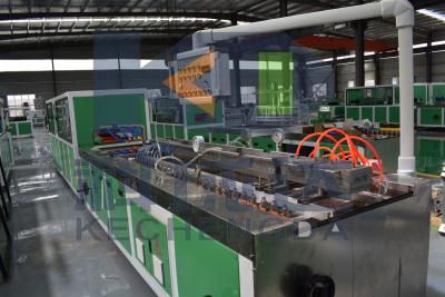 China Máquina de fabricación de perfiles de marcos de puertas de plástico de madera / línea de producción de extrusión / extrusora de perfiles en venta