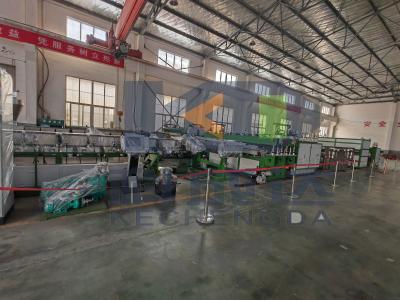 China 1200 mm to 2800 mm PP Hollow Corrugated Packaging Box board Extrusion Machine Production Line for sale
