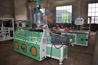 China PVC Plastic Granulator Machine Plastic Pelletizing Line Pellet Production Line for sale