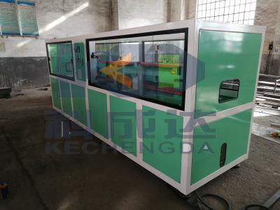China PVC door and window profile traction cutting integrated machine for sale