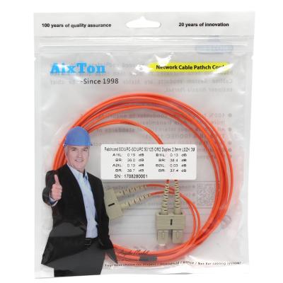 China Cables del cordón de remiendo de la fibra óptica del duplex del adaptador de la fibra óptica del ST FC del SC del LC en venta