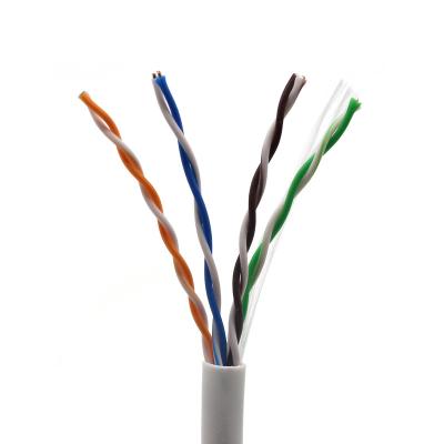 Cina Indoor 4 Pairs Rj45 Ethernet Cable Cat5 Cat 5E Category 5E Utp Network Cable 1000ft in vendita