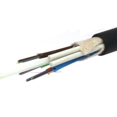 China PE Outdoor Non Armored GYFTY Fiber Optic Cable Stranded Loose Tube Water Blocking for sale