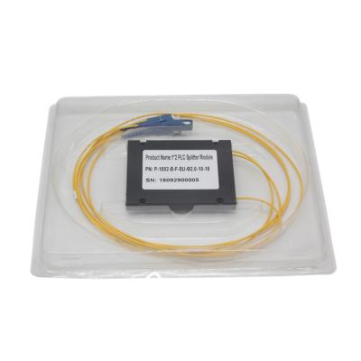 China 1X16 Sc / Upc Connector ABS Box Splitter 2 Way 4 Way 8 Way FTTH Optic PLC for sale