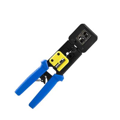 China RJ45 Pass Through Crimping Tool For RJ11 RJ12 Regular / End Pass Through Connector for sale