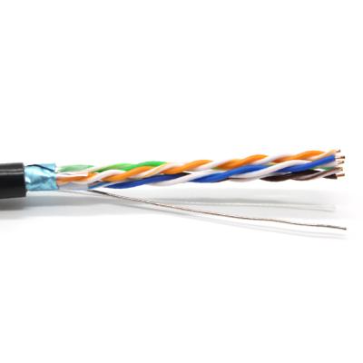 China LSZH PVC Jacket Ftp Cat5e Ethernet Cable , Cat 5e Network Lan Cable Wire Te koop